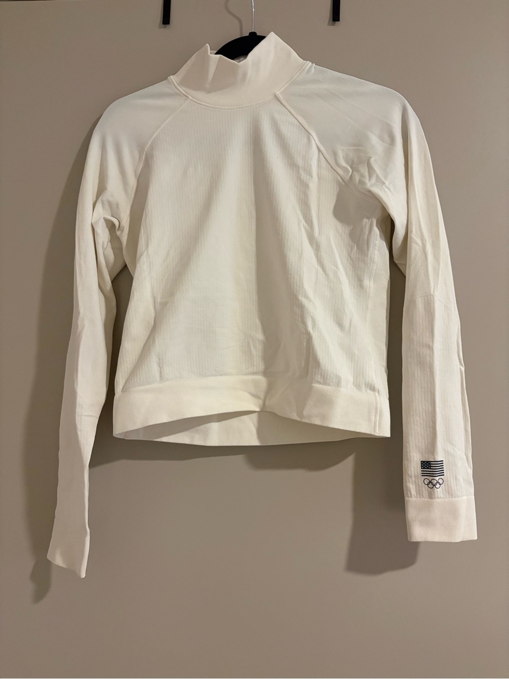 Off White Figs x Team USA Mock Neck